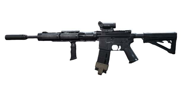 三角洲行动M16A4突击步枪改枪方案：中距离精准压制神器